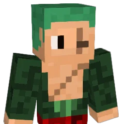 Huntedec Minecraft avatar bust