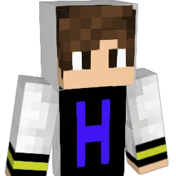 Huntian Minecraft avatar bust