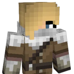 Huntressxz Minecraft avatar bust