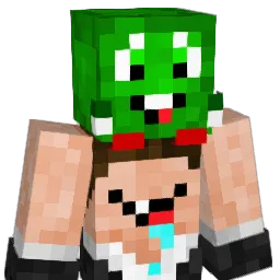 HuskDark Minecraft avatar bust