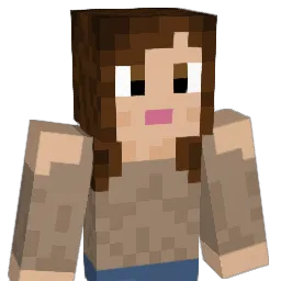 HuskerSarah Minecraft avatar bust