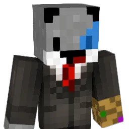 Huskywolf214 Minecraft avatar bust