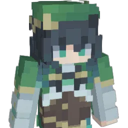 Hvenit Minecraft avatar bust