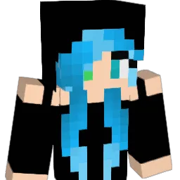 Hyacindy Minecraft avatar bust