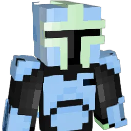 Hybrid3 Minecraft avatar bust