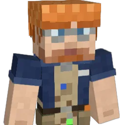 HydrP Minecraft avatar bust