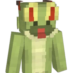 Hydrapple Minecraft avatar bust