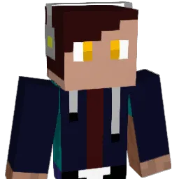 Hydrocephal Minecraft avatar bust