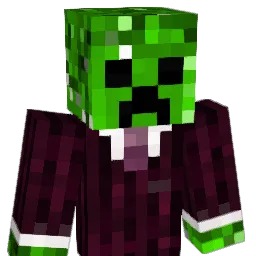 Hydroelectricity Minecraft avatar bust