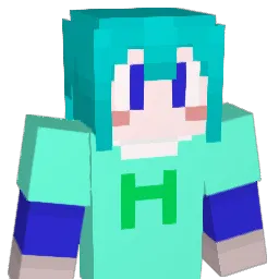 Hydrogenchan Minecraft avatar bust