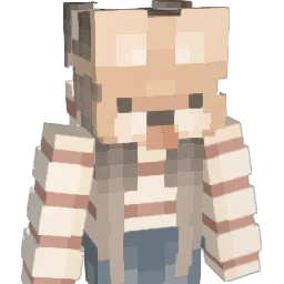 Hymiko Minecraft avatar bust