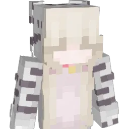 Hynnah Minecraft avatar bust