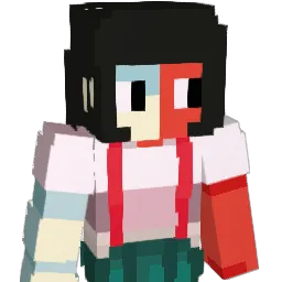 HyperLiminal Minecraft avatar bust