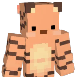 Hypermart Minecraft avatar bust