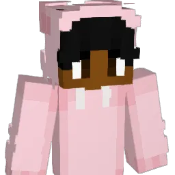Hyperpigggy Minecraft avatar bust