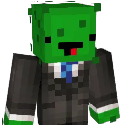 Hypickled Minecraft avatar bust