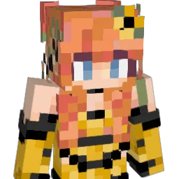Hystericalqueen Minecraft avatar bust