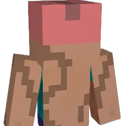 Hzardous Minecraft avatar bust