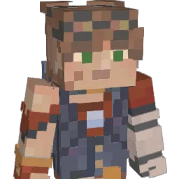 I3509I Minecraft avatar bust