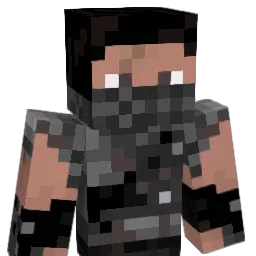 I3lackFire3 Minecraft avatar bust