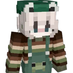 IAMNOTBLUEx Minecraft avatar bust
