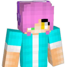 IAmLuckyGirl Minecraft avatar bust