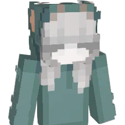 IDNKS Minecraft avatar bust