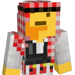 IFartCum Minecraft avatar bust