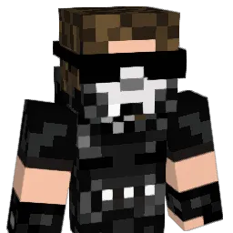 IKOS01 Minecraft avatar bust