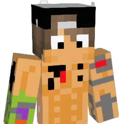 INKEDxLAD Minecraft avatar bust