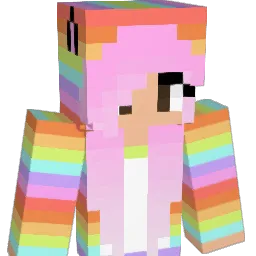 INSPIRED_RAINBOW Minecraft avatar bust