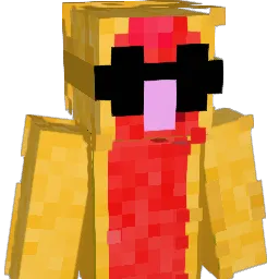 IRLHotDog Minecraft avatar bust