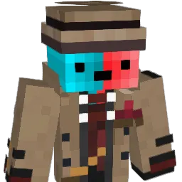IamCallux Minecraft avatar bust
