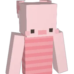 IamHotness Minecraft avatar bust