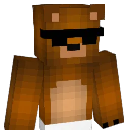 IamThaBear Minecraft avatar bust