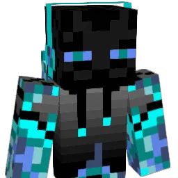 IceEnderman Minecraft avatar bust