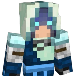 Iceolated Minecraft avatar bust