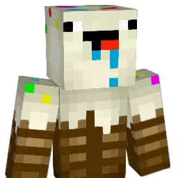 Iceress Minecraft avatar bust