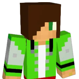 Icezim Minecraft avatar bust