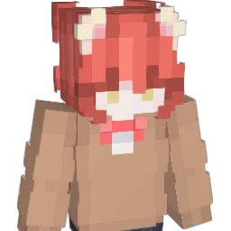 IkuyoKita Minecraft avatar bust