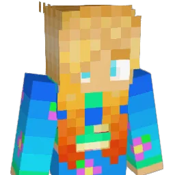 Illaine Minecraft avatar bust