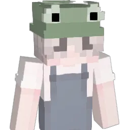 Illaterate Minecraft avatar bust