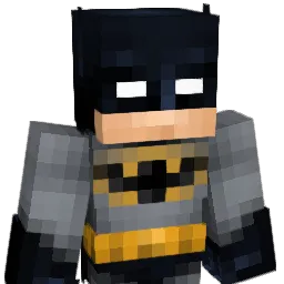 ImBatman Minecraft avatar bust