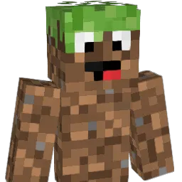 ImDirtBlock Minecraft avatar bust
