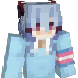 ImMia Minecraft avatar bust
