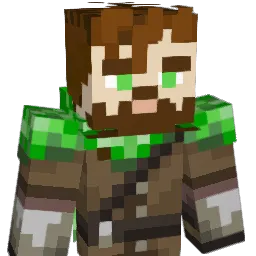InZonne Minecraft avatar bust