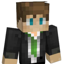 Incoherant Minecraft avatar bust