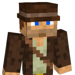 IndianaGone Minecraft avatar bust
