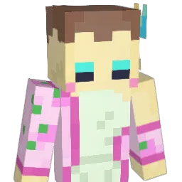 IndigoAzure Minecraft avatar bust