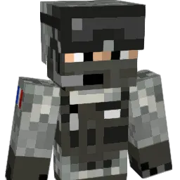 InfaCry Minecraft avatar bust
